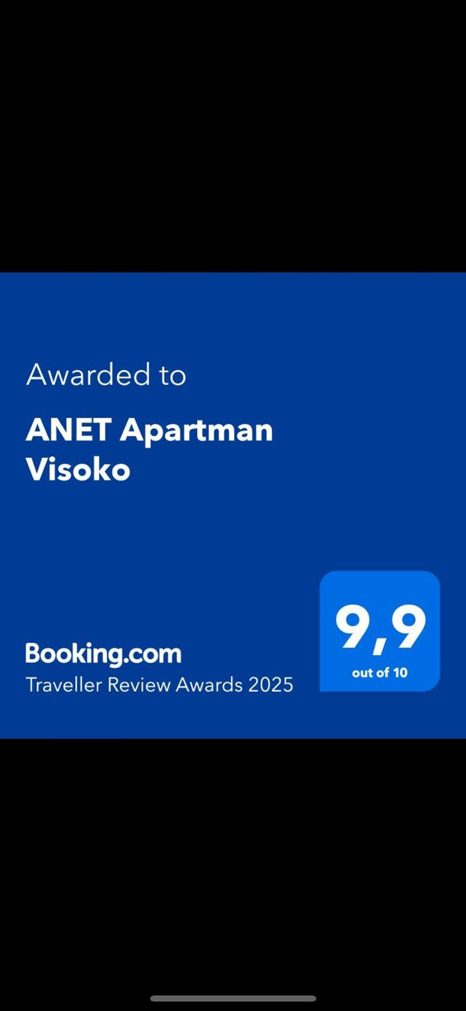 Anet Apartman 비소코 외부 사진